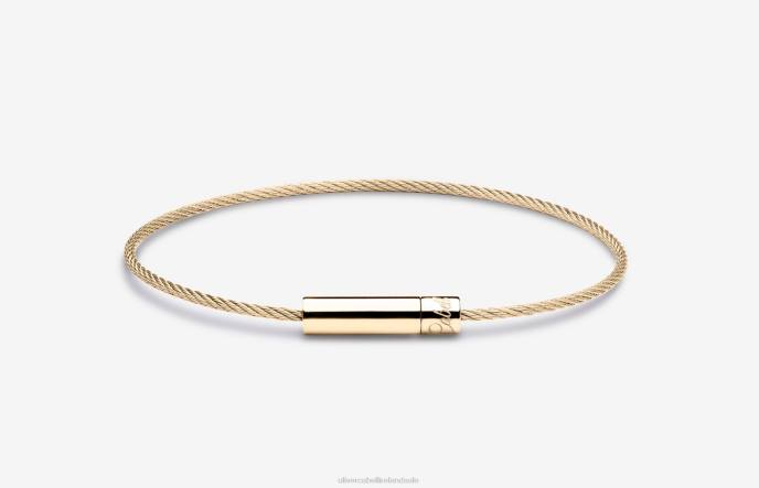 Oliver Cabell Michael Cable Bracelet Men PJDR197 Accessories Gold