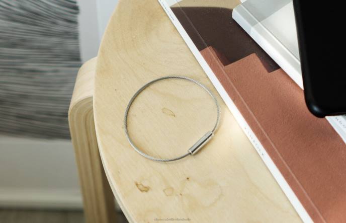 Oliver Cabell Michael Cable Bracelet Men PJDR198 Accessories Silver