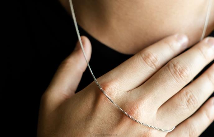 Oliver Cabell 1.4mm Cuban Chain Men PJDR213 Accessories Silver