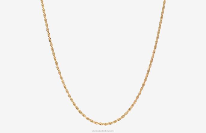 Oliver Cabell 2mm Rope Chain Men PJDR214 Accessories Gold