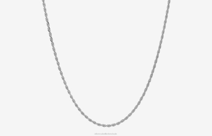 Oliver Cabell 2mm Rope Chain Men PJDR215 Accessories Silver