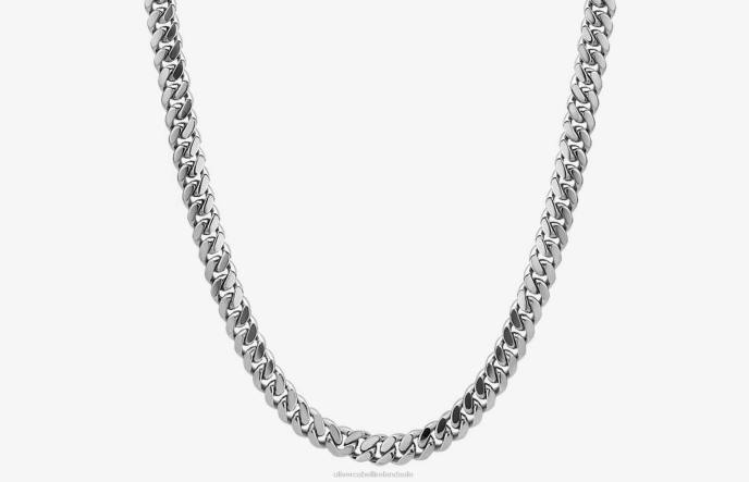 Oliver Cabell 5mm Cuban Chain Men PJDR202 Accessories Silver