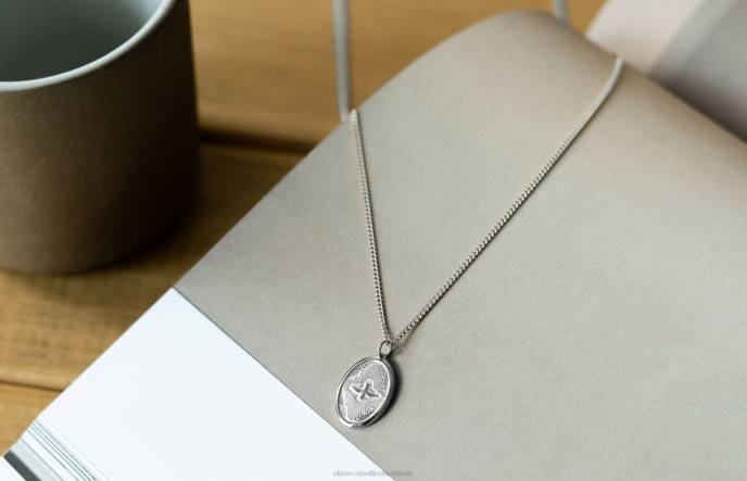 Oliver Cabell Dove Pendant Necklace Men PJDR210 Accessories Silver