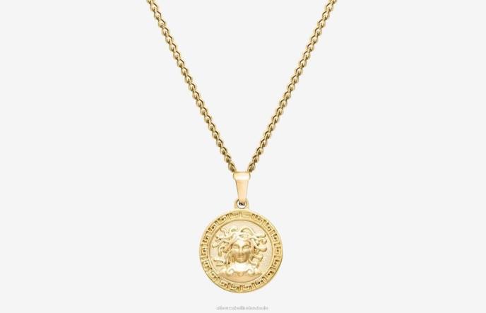Oliver Cabell Medusa Pendant Necklace Men PJDR208 Accessories Gold