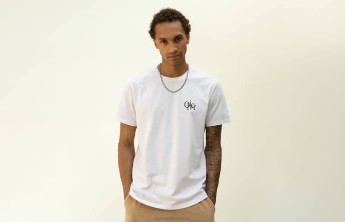 Oliver Cabell Tee Men PJDR265 Clothes White