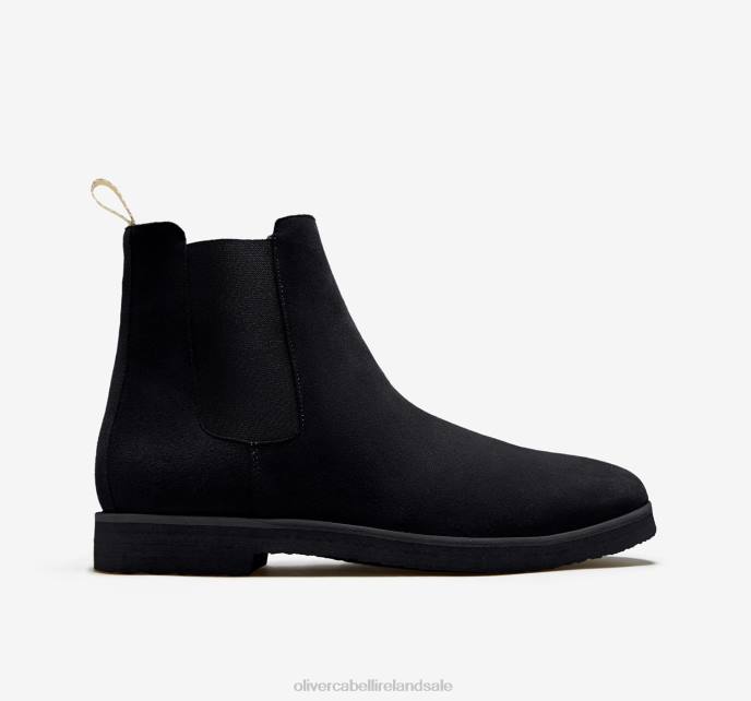 Oliver Cabell Chelsea Boot Men PJDR173 Footwear Black Suede