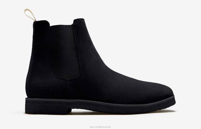 Oliver Cabell Chelsea Boot Men PJDR173 Footwear Black Suede