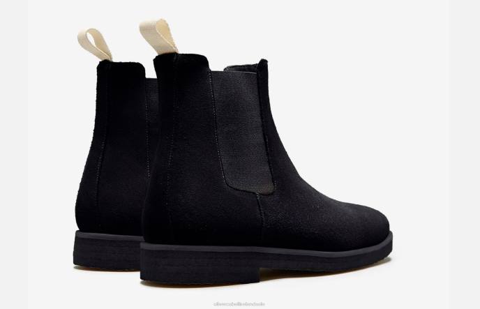 Oliver Cabell Chelsea Boot Men PJDR173 Footwear Black Suede