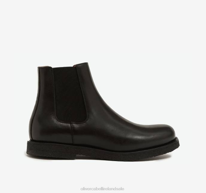 Oliver Cabell Chelsea Boot Men PJDR183 Footwear Black Leather