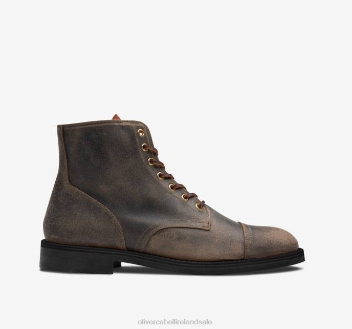 Oliver Cabell SB 1 Men PJDR171 Footwear Waxed Wasabi