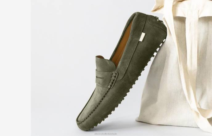 Oliver Cabell Driver 7 Men PJDR158 Footwear Olive