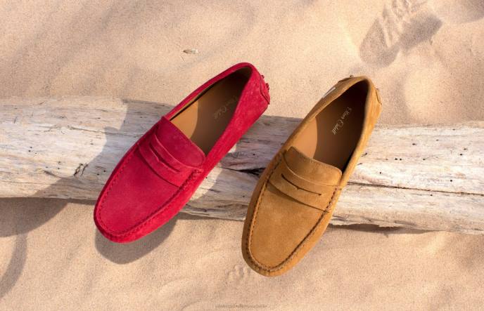 Oliver Cabell Driver 7 Men PJDR165 Footwear Red