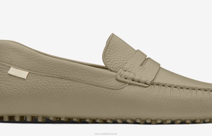 Oliver Cabell Driver 7 Men PJDR175 Footwear Meerkat Pebbled