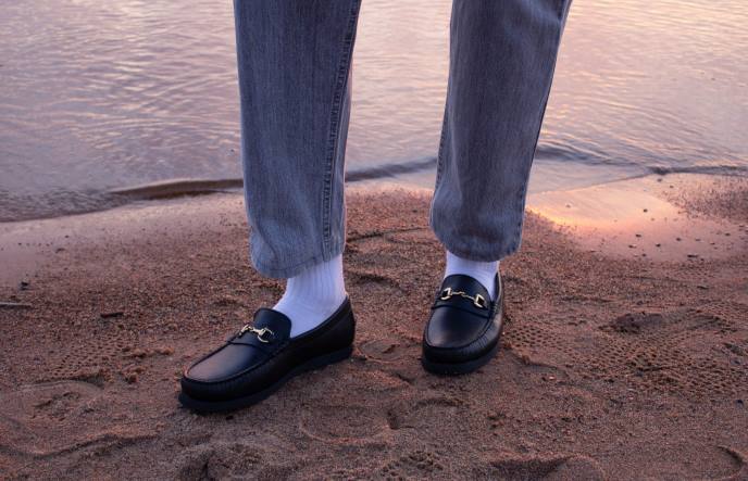 Oliver Cabell Penny Loafer Men PJDR103 Footwear Black HB