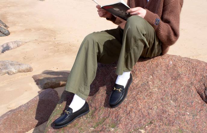 Oliver Cabell Penny Loafer Men PJDR103 Footwear Black HB