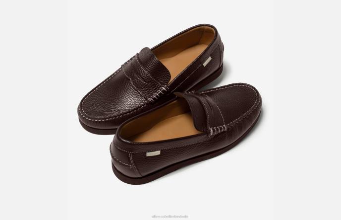 Oliver Cabell Penny Loafer Men PJDR90 Footwear Chocolate