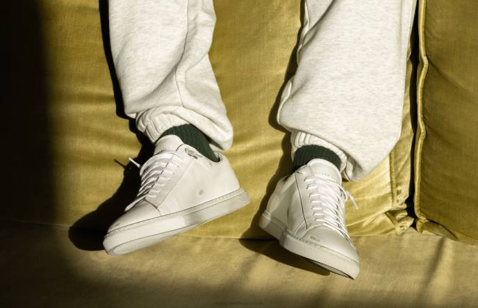 Oliver Cabell Low 1 3 Men PJDR35 Footwear White Wall