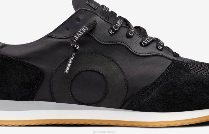 Oliver Cabell Runner Men PJDR105 Footwear Black Ghost