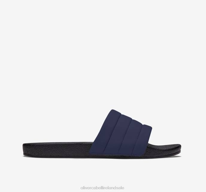 Oliver Cabell Vegan Slides Men PJDR159 Footwear Navy