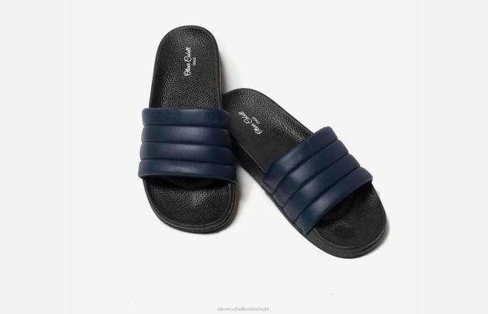 Oliver Cabell Vegan Slides Men PJDR159 Footwear Navy