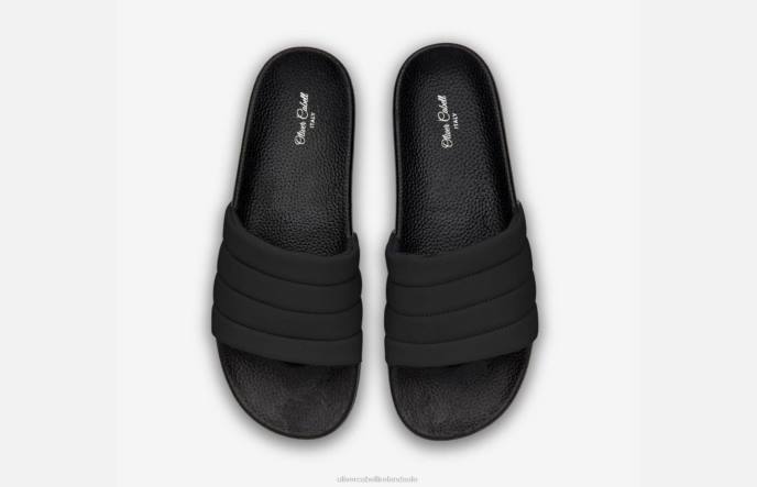 Oliver Cabell Vegan Slides Men PJDR190 Footwear Black