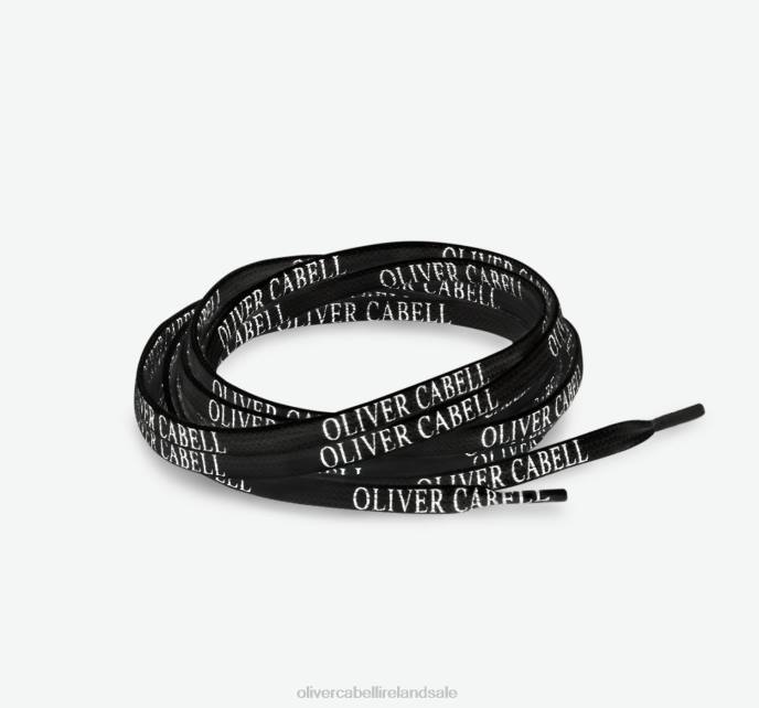 Oliver Cabell Logo Laces Unisex PJDR283 Accessories Black