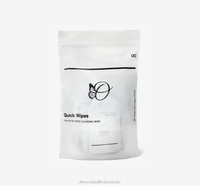 Oliver Cabell Quick Wipes (24 Pack) Unisex PJDR269 Accessories White