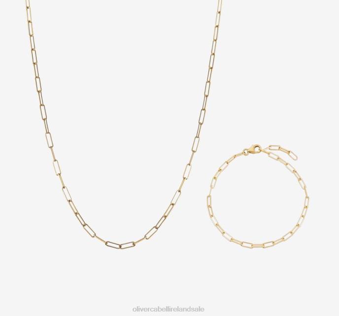 Oliver Cabell Link Set Women PJDR449 Accessories Gold