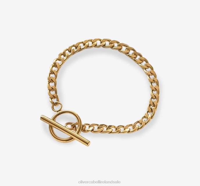 Oliver Cabell Toggle Chain Bracelet Women PJDR448 Accessories Gold