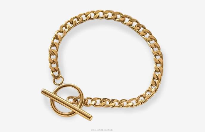 Oliver Cabell Toggle Chain Bracelet Women PJDR448 Accessories Gold