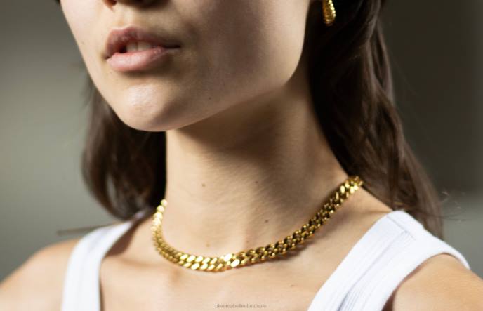 Oliver Cabell Cuban Chain Women PJDR447 Accessories Gold