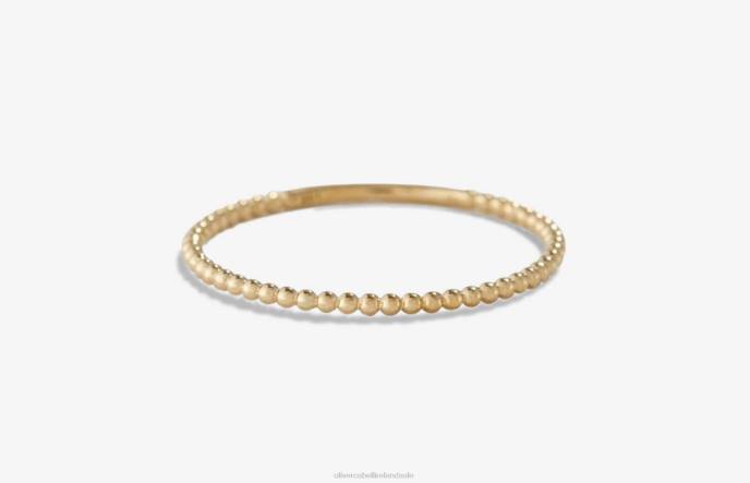Oliver Cabell Bead Ring Women PJDR436 Accessories Gold