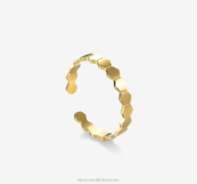 Oliver Cabell Open Geo Ring Women PJDR450 Accessories Gold