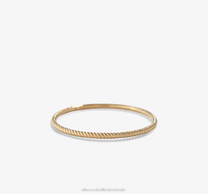 Oliver Cabell Twist Ring Women PJDR435 Accessories Gold