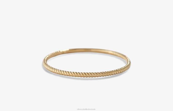 Oliver Cabell Twist Ring Women PJDR435 Accessories Gold