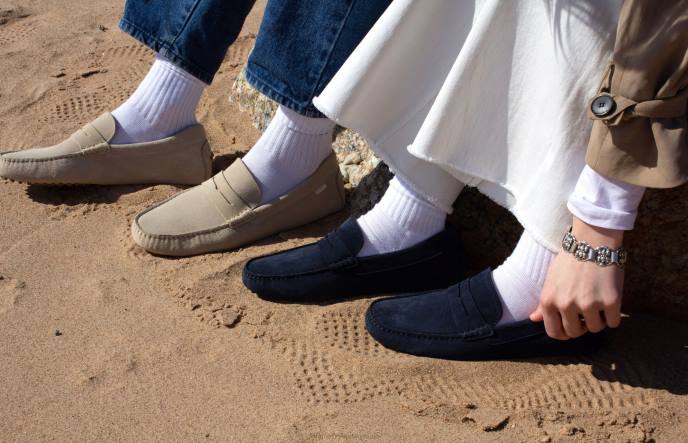 Oliver Cabell Driver 12 Women PJDR378 Footwear Navy