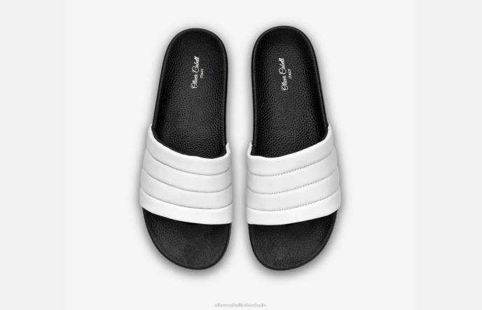 Oliver Cabell Vegan Slides Women PJDR385 Footwear White